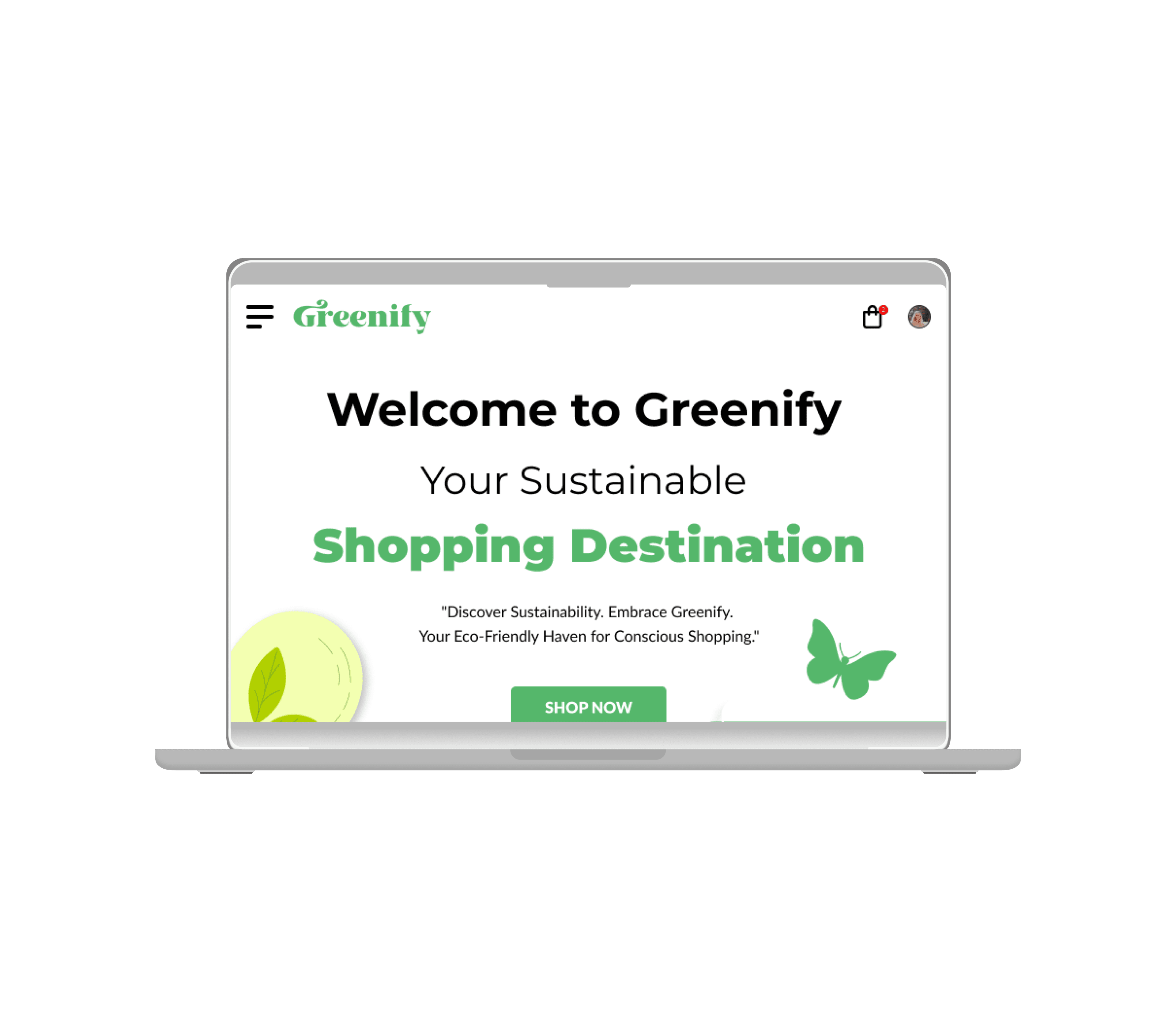 Eco-Friendly Marketplace case study preview