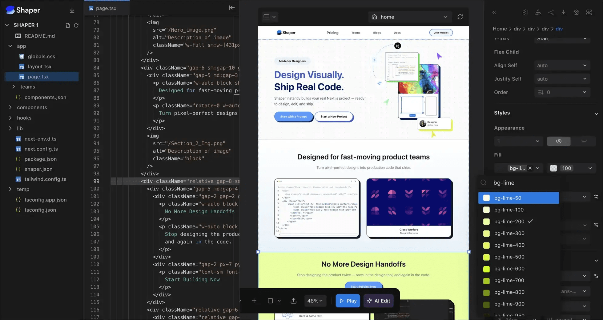 Shaper Studio Interface